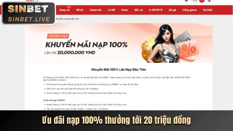 Ưu đãi độc quyền 123b web